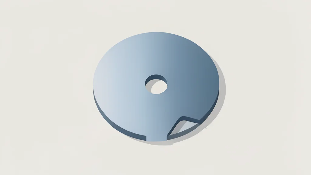 A silicon wafer resting on a cleanroom surface