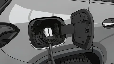 A cross-section of a cylindrical lithium-ion battery cell showing the layered electrode structure