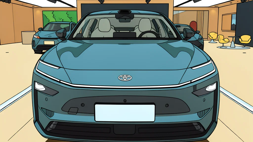 A modern electric vehicle charging station with cables plugged into a car