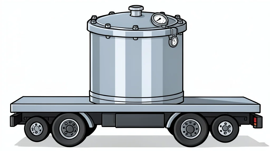 A rusted, dented metal drum lying in dry, cracked earth