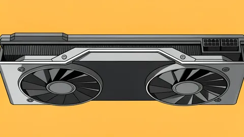 A green and black graphics card with multiple cooling fans and a metal backplate