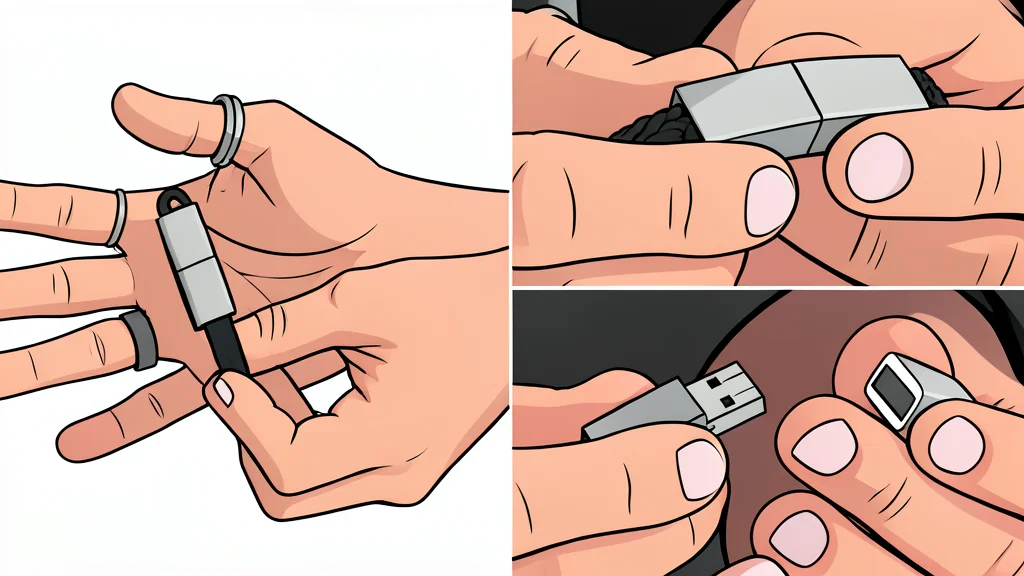 A flexible electronic display band wrapped around a human forearm