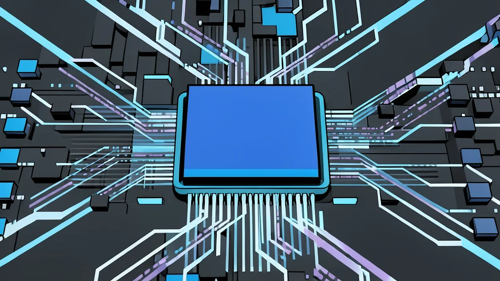 A stylized flat-vector illustration of a server rack in a data center.