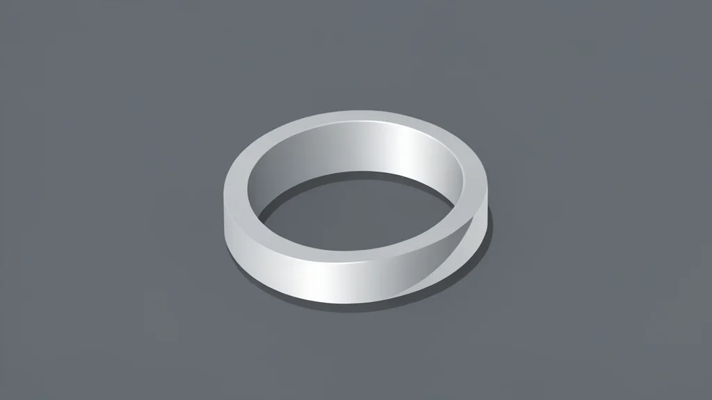 A sleek, metallic smart ring resting on a matte surface