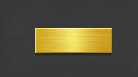 A stack of shiny gold bars on a dark surface