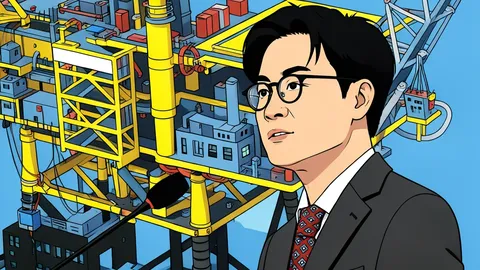 A large industrial gas turbine power plant with cooling towers and piping infrastructure