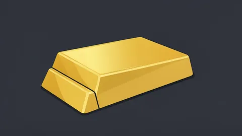 A stack of polished gold bars on a dark surface