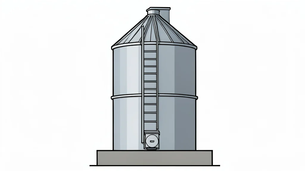A stylized steel-making plant with tall smokestacks releasing plumes of smoke into the sky