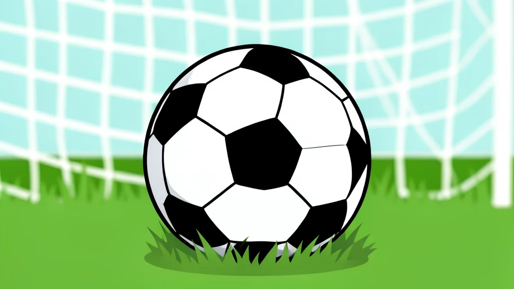 A green grass football pitch with white boundary lines and goalposts under a clear sky