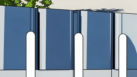 A solid-oxide fuel cell stack with visible ceramic plates and metal connectors