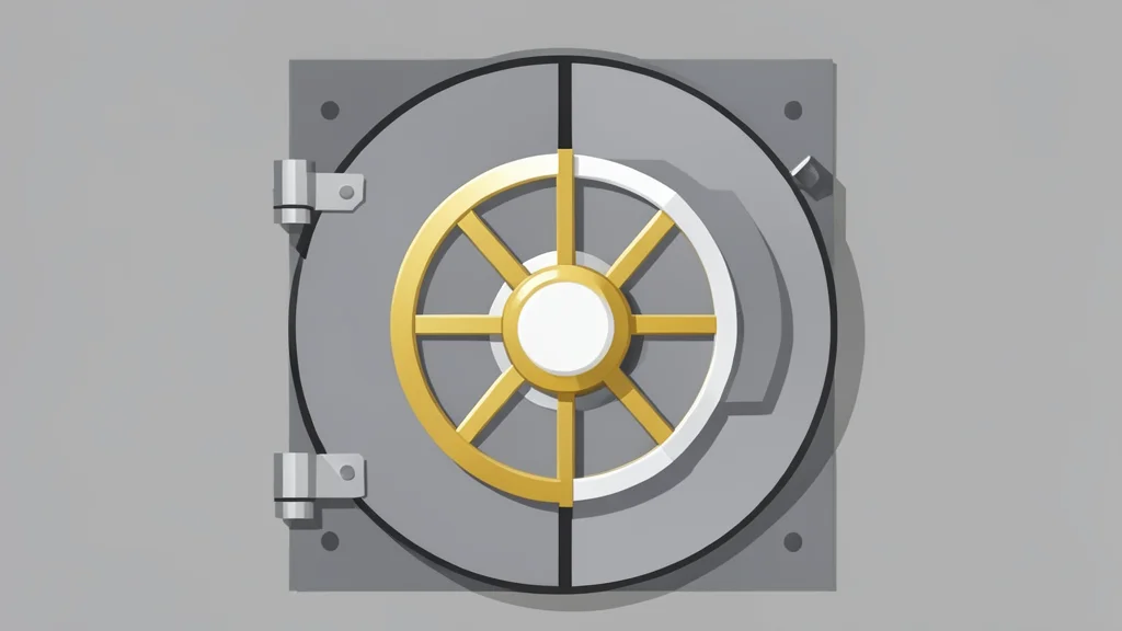 A stack of gold bars in a secure vault