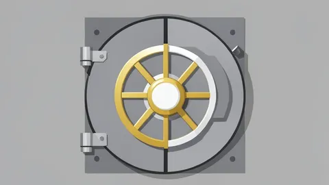 A stack of gold bars in a secure vault