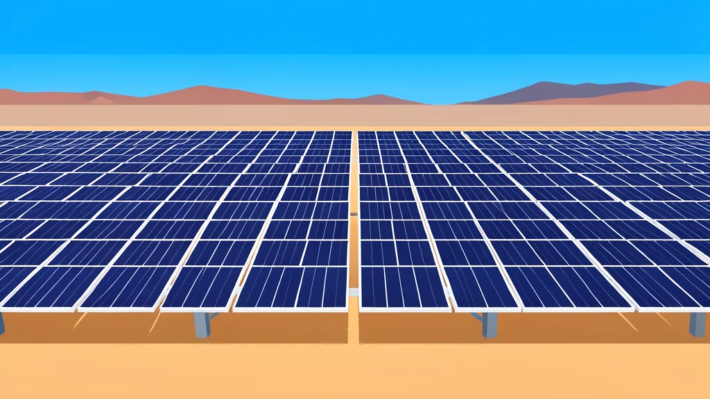 A field of solar panels stretching across a Texas landscape under a clear sky.