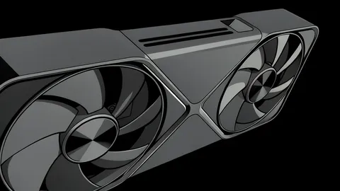 A flat vector illustration of a black computer memory module with gold pins resting on a dark surface.