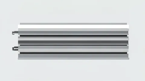 A solid-oxide fuel cell stack with visible ceramic plates and metal interconnects