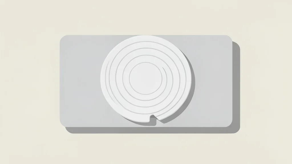A silicon wafer resting on a cleanroom tray