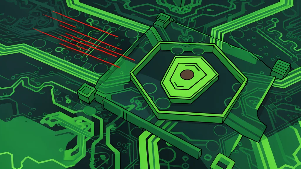 A row of black server towers with glowing green status lights in a dark room