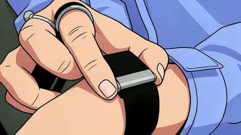 A thin fabric wristband with a small, rounded sensor module attached to the center