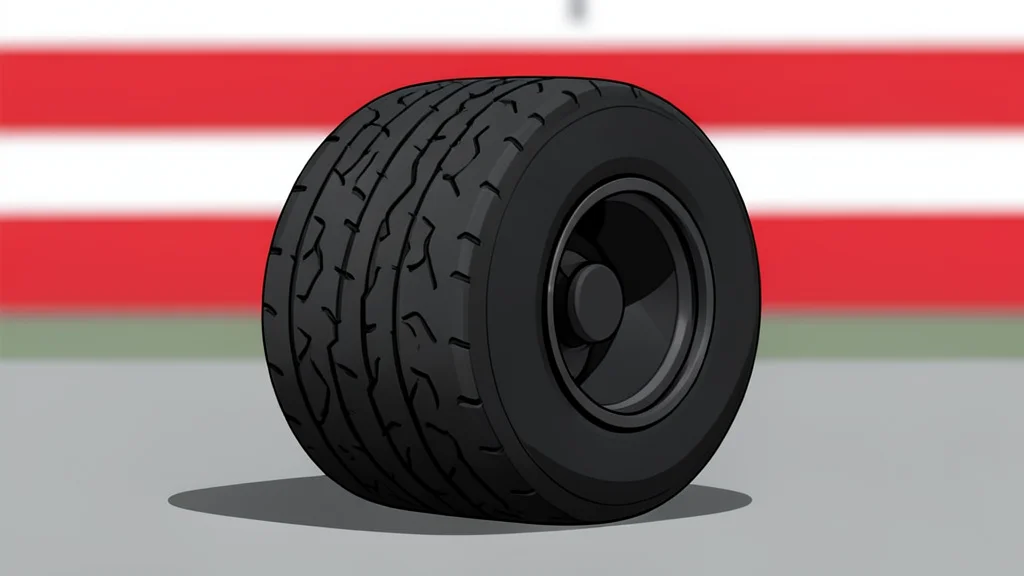 A wet asphalt racetrack surface with tire marks