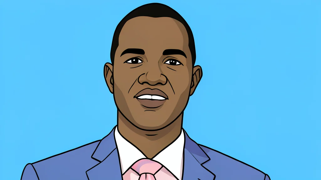 A legislative chamber with rows of empty wooden desks and a central podium