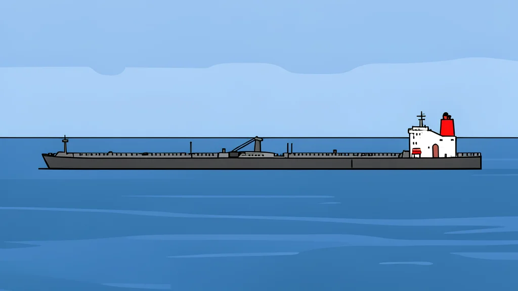 A flat vector illustration of an industrial oil refinery with tall distillation towers and storage tanks.