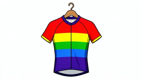 A paved road curving through a dense forest with a cyclist in a team kit leaning forward on drop handlebars