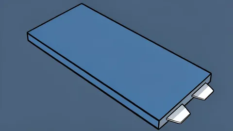 A cross-section of a cylindrical battery cell showing internal layers