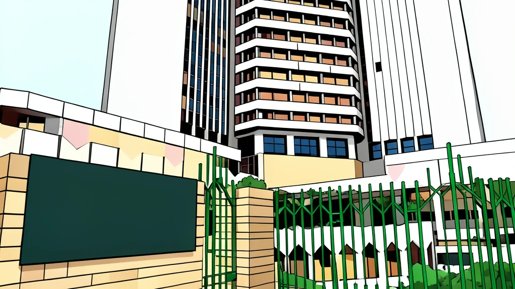 A central bank building facade with a large dome and columns