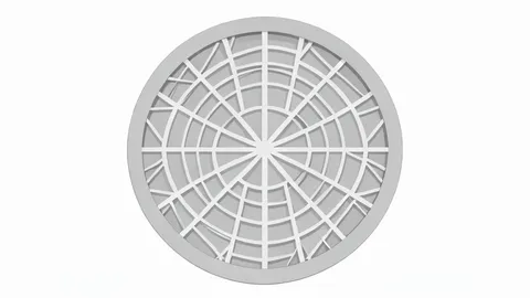 A flat vector illustration of a silicon wafer with a visible microscopic grid pattern.