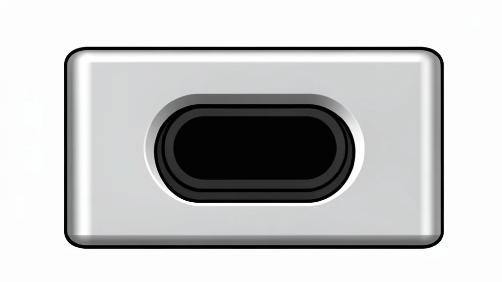 A flat vector illustration of a green circuit board with a central black chip, a silver network port, and a USB slot.