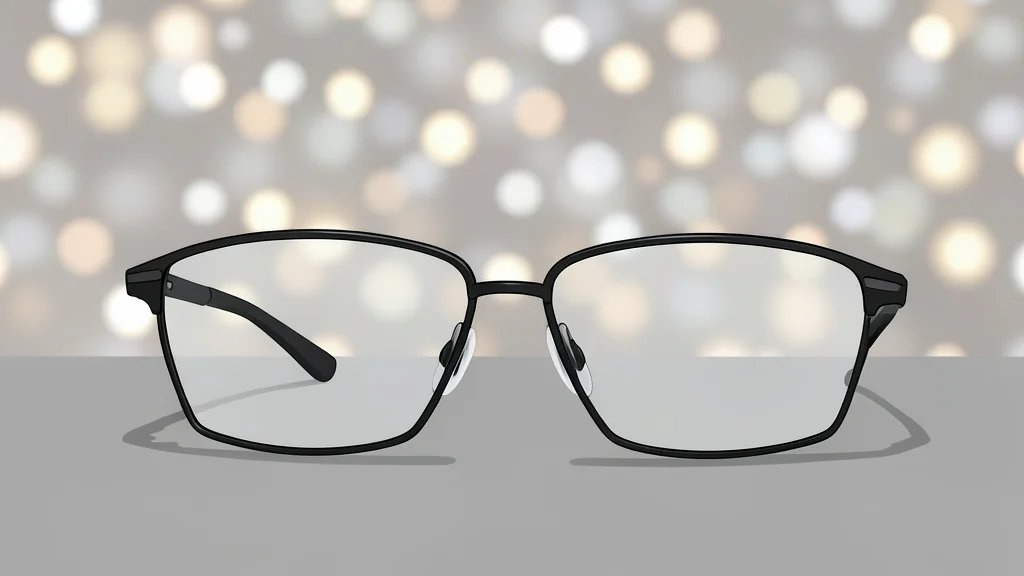 A pair of sleek, thin-framed smart glasses resting on a matte surface
