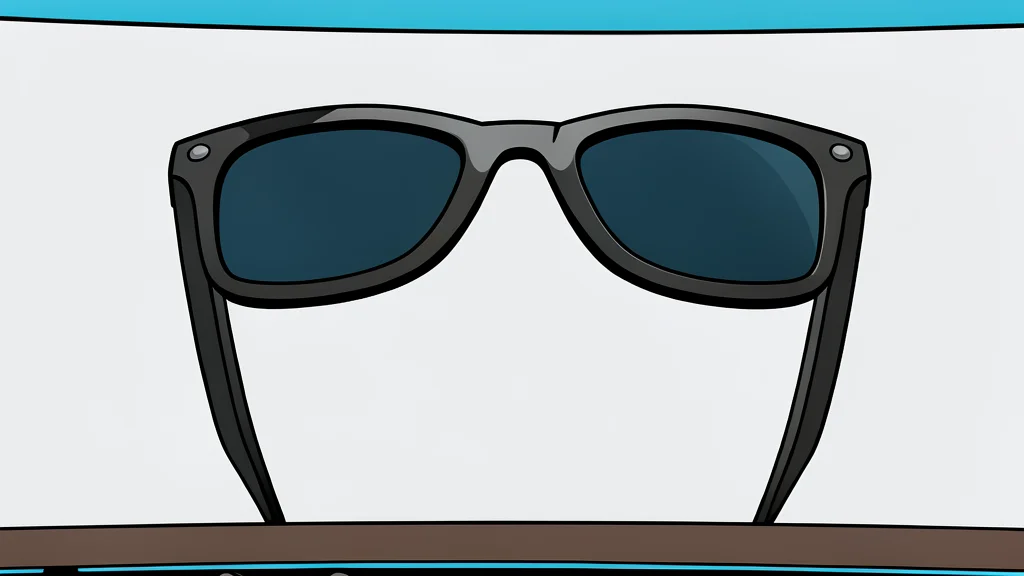 A pair of slim, rectangular eyeglasses with thin metal frames and clear lenses resting on a neutral surface