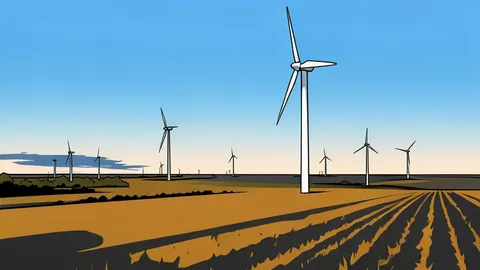 A high-voltage transmission tower standing alone in a grassy field.